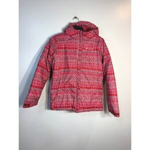 Columbia Girls Hooded Ski Snow‎ Jacket Alpine Free Fall II Size L 14-16 RN69724
